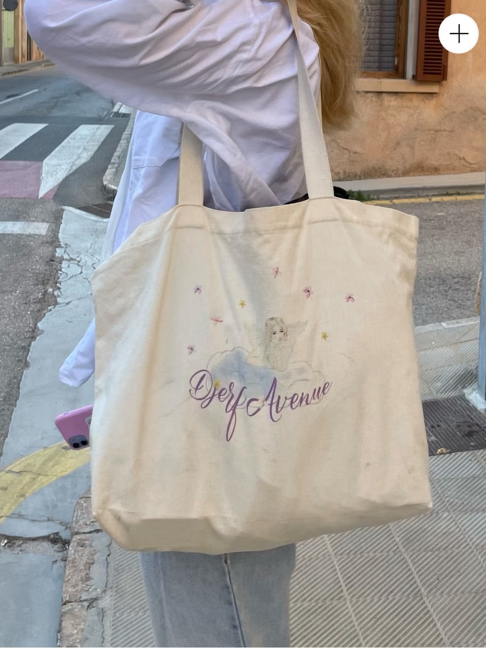 Djerf Avenue Angel Tote Bag
